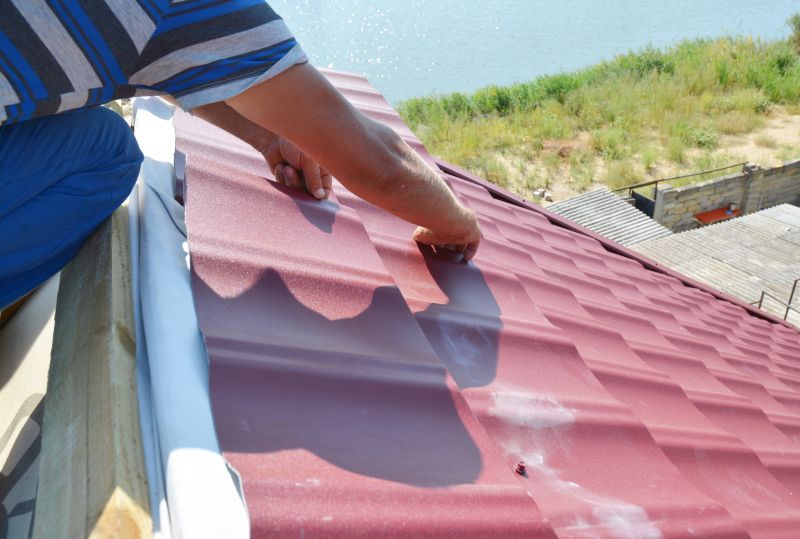 Products For Metal Roof Flashing Repairs in use